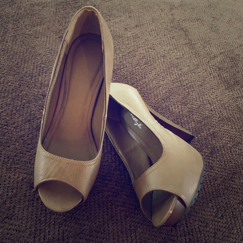 A pair of heels.